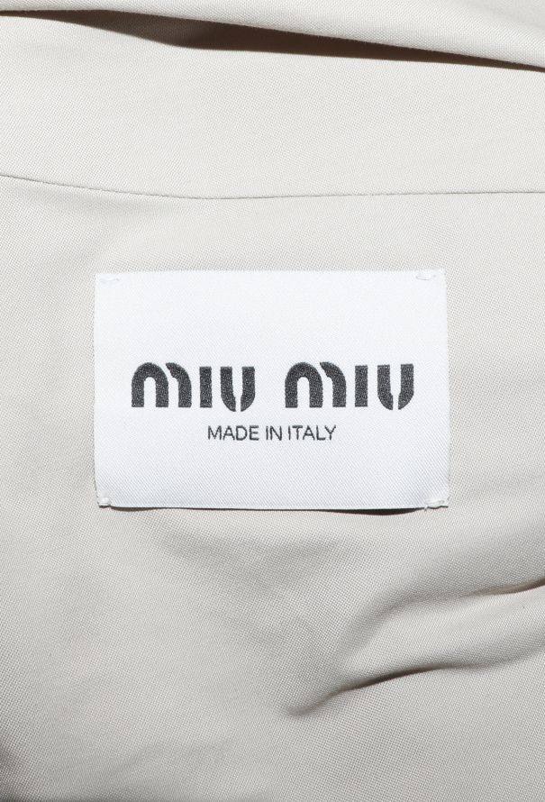 Miu Miu Reversible Parka Trench, S/S 2025 - 10