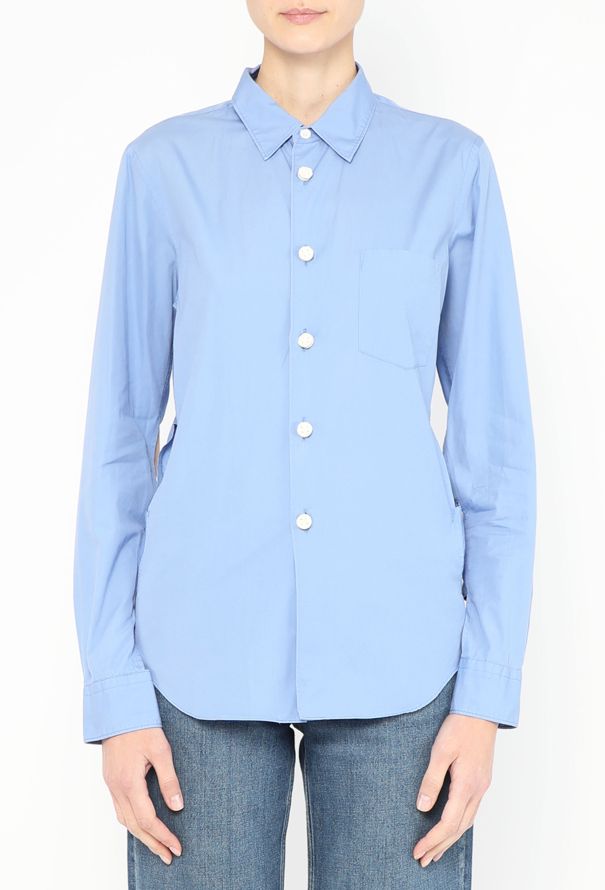 Comme des Garçons Cut-Out Cotton Shirt - 2