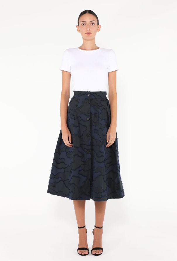 Dior Pre-Fall 2020 Camouflage Midi Skirt - 4