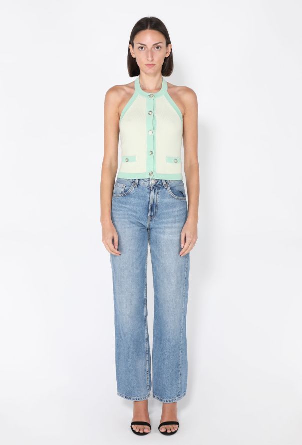 Chanel Cashmere 'CC' Halter Set, S/S 2023 - 4