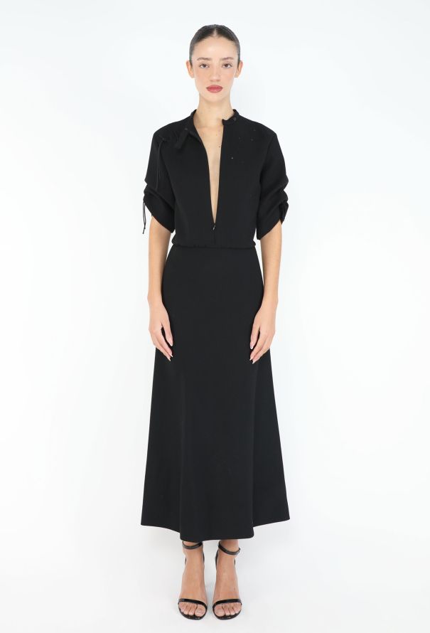 Balenciaga 1998 Le Dix Eyelet Laced Dress - 2