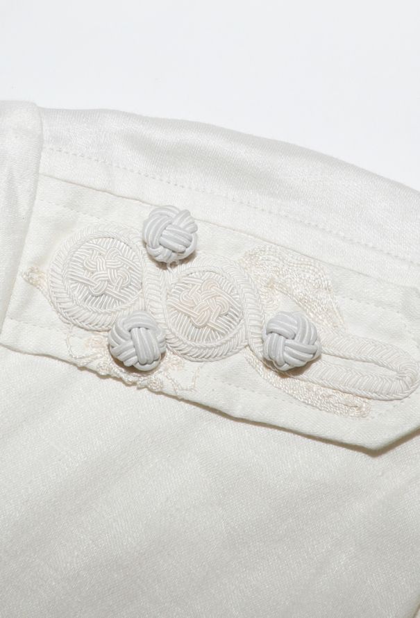 Dries Van Noten Embroidered Linen Jacket, Early 2000s - 9
