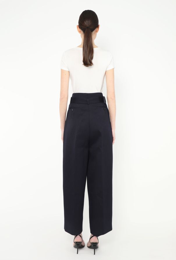 Céline Resort 2016 Pleated Buckled Trousers - 5