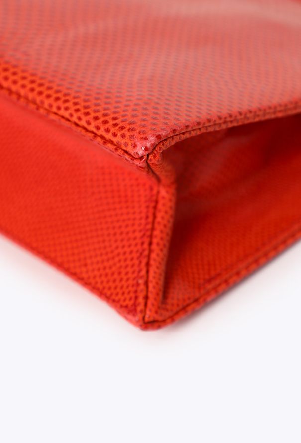 Saint Laurent Vintage Couture Lizard Clutch - 10