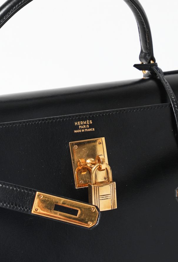Hermès STUNNING Black Box Kelly Sellier 32 - 3