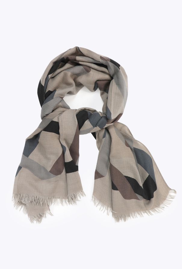 Hermès 2007 'En Duo' 140cm Cashmere Shawl - 3