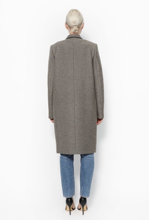 Céline Resort 2010 Wool Crombie Coat - 5