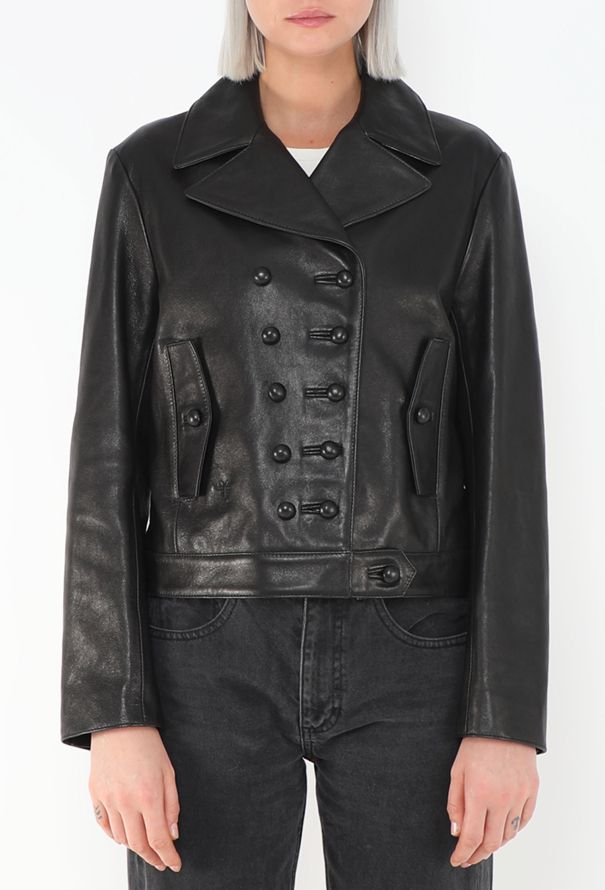 Dior Leather Military Jacket - 2