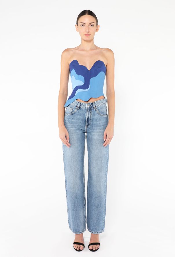 Thierry Mugler Collector 1990 Sculpted Wave Bustier - 2