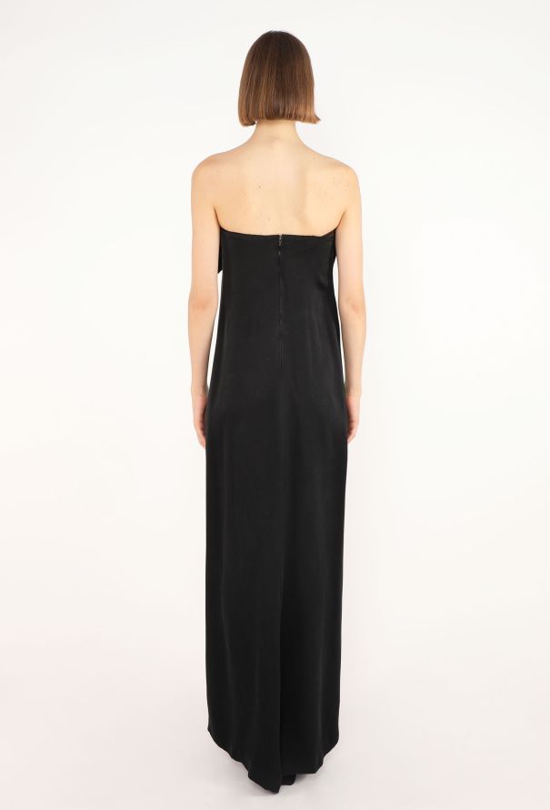 Chloé Lagerfeld Strapless Bow Gown, 1980s - 6