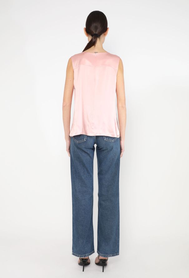 Chanel Ruffled Charmeuse Blouse - 3 Chanel Ruffled Charmeuse Blouse - 3