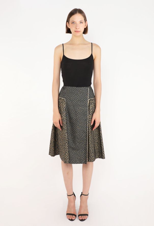 Saint Laurent Paisley Dupont Silk Ensemble, 1981 - 4