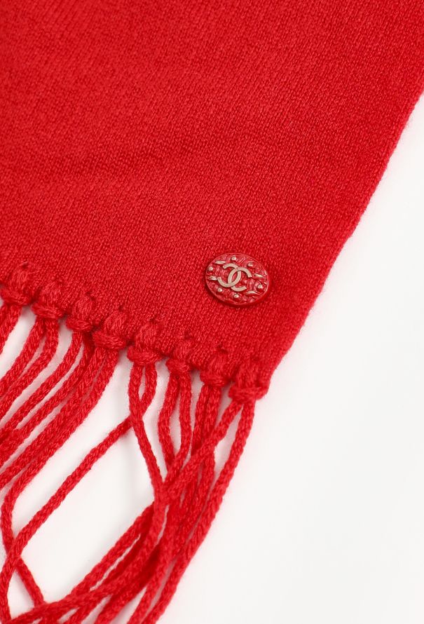 Chanel 2019 Two-Tone Cashmere Scarf - 4 Chanel 2019 Two-Tone Cashmere Scarf - 4