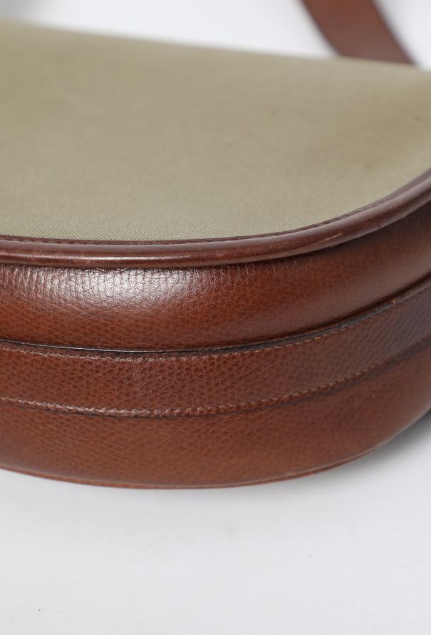 Hermès '70s Toile &  Courchevel Balle De Golf - 8