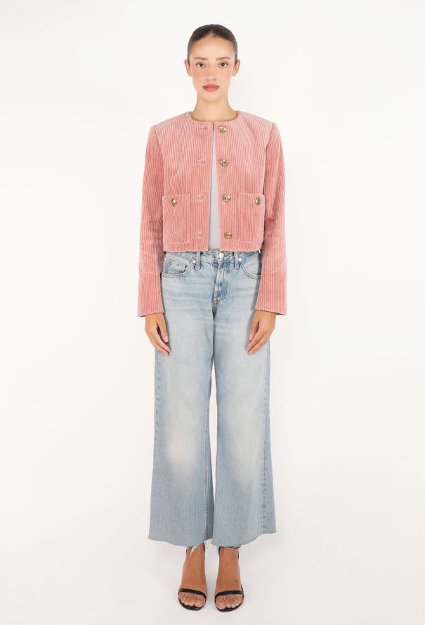 Chloé Corduroy Cropped Jacket, 2025 - 2