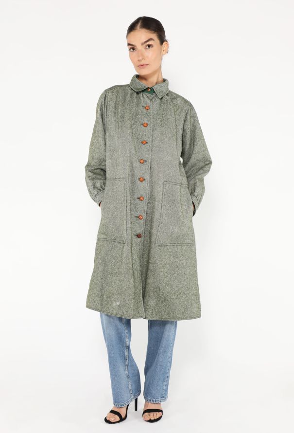 Courrèges '70s Wool Twill Coat - 1