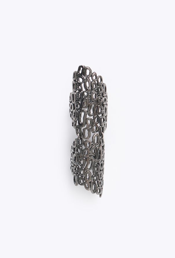 Alexander Wang x Gaia Repossi  Silver Twin Ring - 1