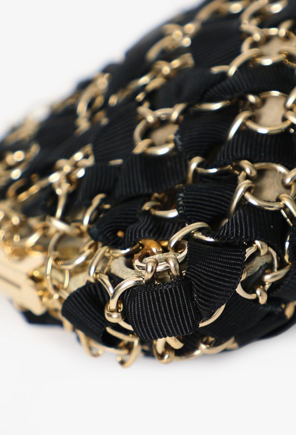 Chanel F/W 2006 Woven Mademoiselle Ligne Clutch - 10