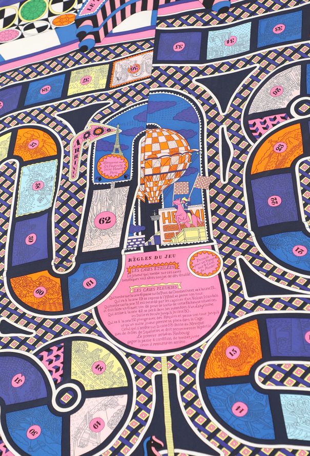 Hermès 2018 'Le Tour Du Monde en 63 Cases' 90cm Carré - 4 Hermès 2018 'Le Tour Du Monde en 63 Cases' 90cm Carré - 4