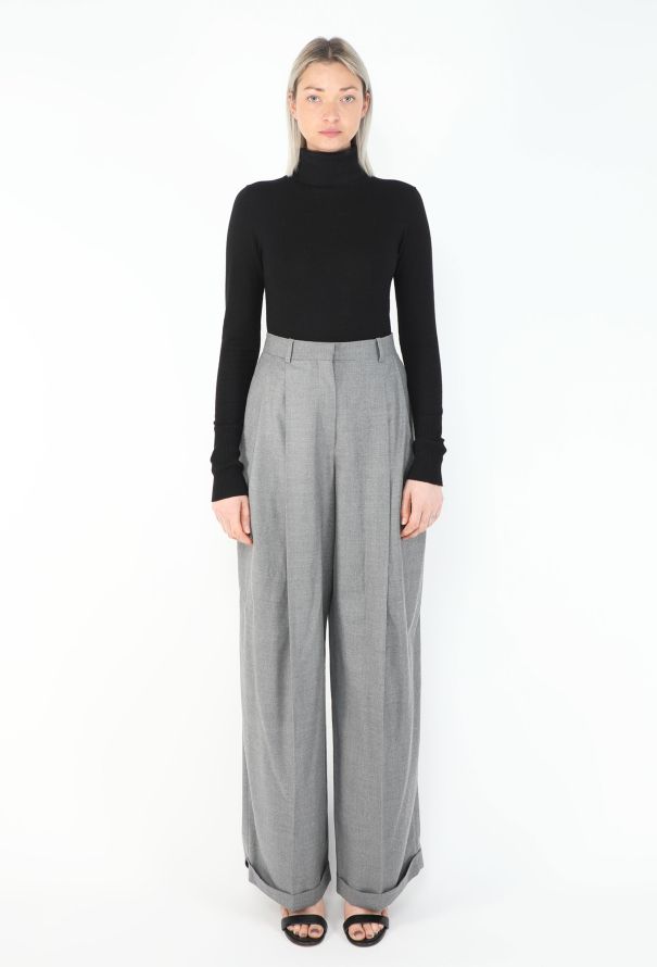 The Row Pleated Wide-Leg Trousers - 1