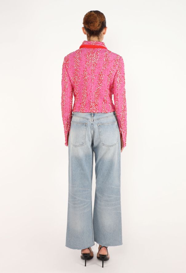 Bottega Veneta Textured Bouclé Jacket, S/S 2021 - 6