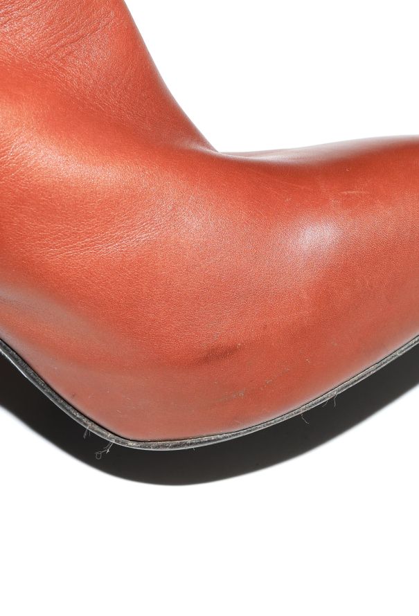 Hermès F/W 2011 Leather Knee-High Boots - 9