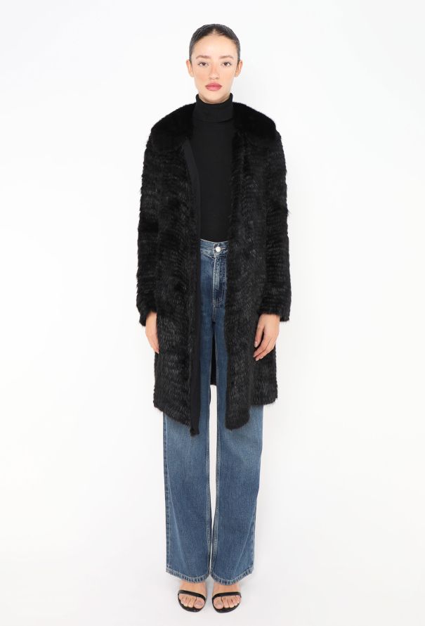 Prada Pre-Fall 2009 Muskrat Fur Coat - 2 Prada Pre-Fall 2009 Muskrat Fur Coat - 2