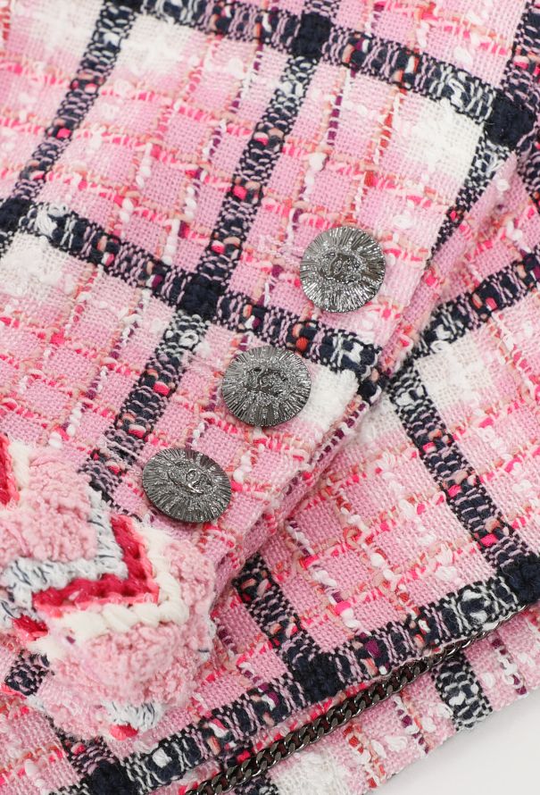 Chanel S/S 2024 Braided Trim Tweed Jacket - 9
