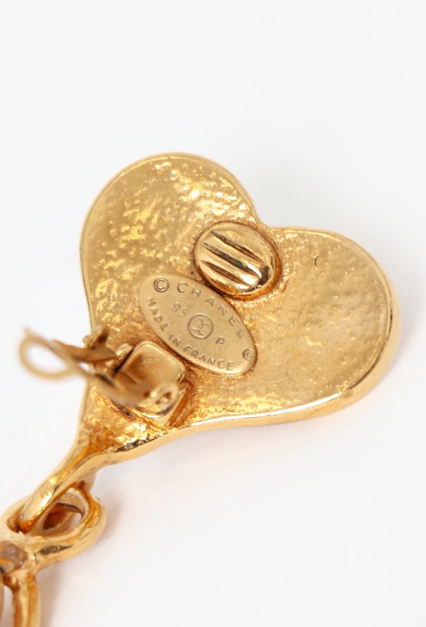 Chanel 1995 Pearl 'CC' Drop Earrings - 5