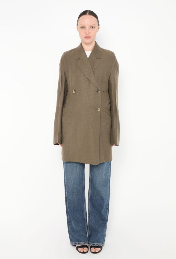 Céline F/W 2017 Belted Cashmere Jacket - 1