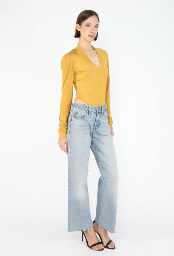 Alaïa Ribbed Jersey Bodysuit, 1990 - 3