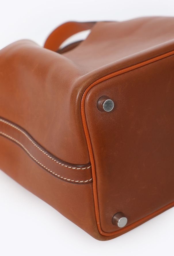 Hermès Rare 2006 Natural Barenia Picotin 18 - 10