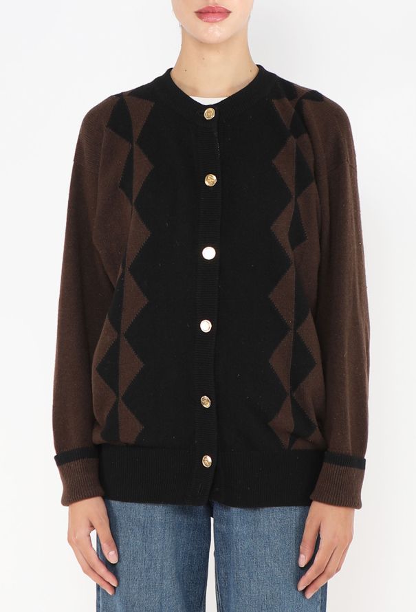 Chanel '90s Scottish Cashmere Cardigan - 4
