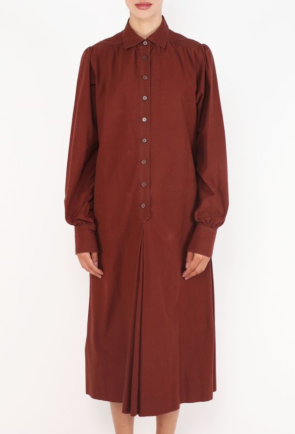 Saint Laurent Belted Saharan Cotton Tunic, 1970s - 3