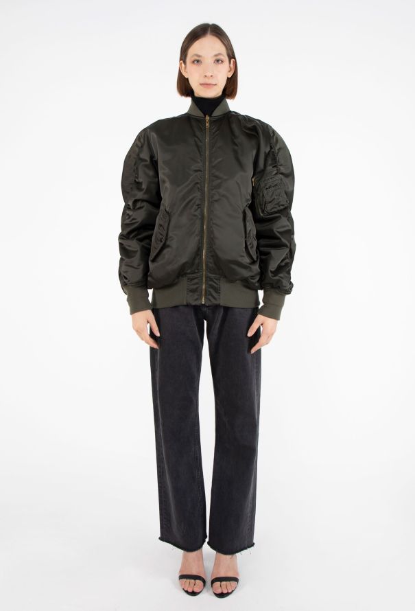 Balenciaga 2016 Reversible MA-1 Bomber Jacket - 3