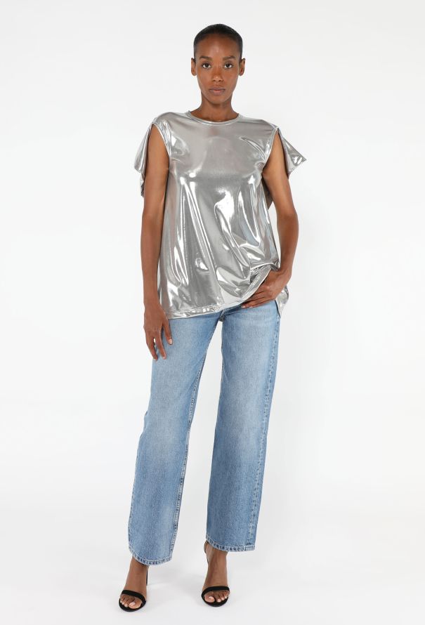 Junya Watanabe 2023 Metallic Winged Top - 1