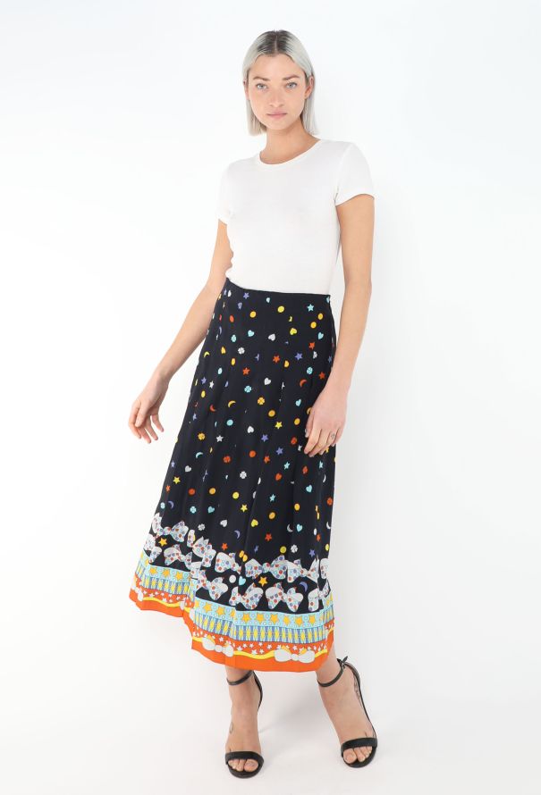 Gucci Pre-Fall 2016 Pleated Silk Skirt - 4