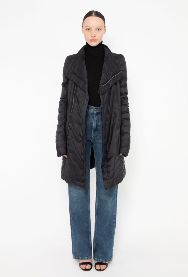 Rick Owens 2017 Eileen Nylon Puffer Coat - 1