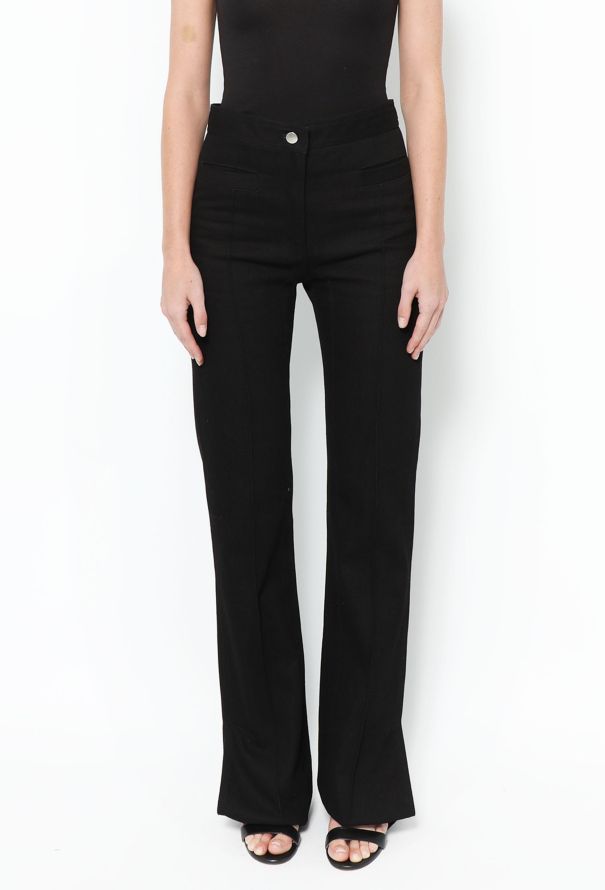 Céline 2013 Bootcut Twill Trousers - 2 Céline 2013 Bootcut Twill Trousers - 2