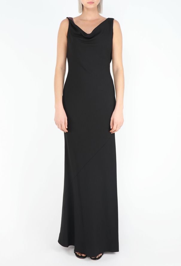 Dior COLLECTOR F/W 1997 Cowl Open-Back Gown - 4