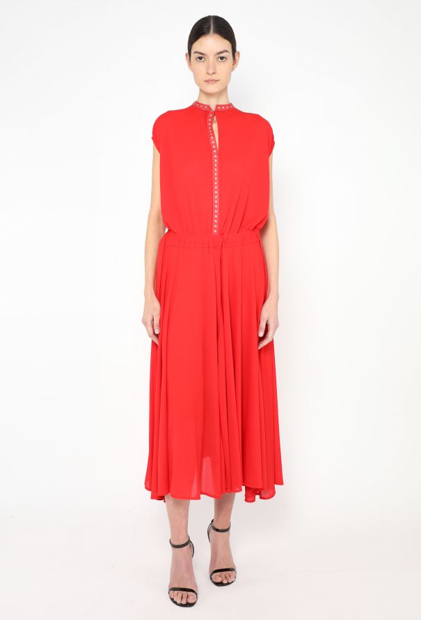 Céline Pre-Fall 2017 Studded Jersey Dress - 1