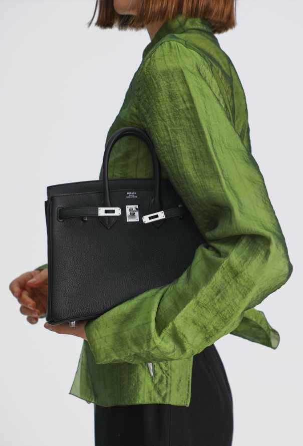 Hermès Highly Coveted Black Togo Birkin 25 - 2