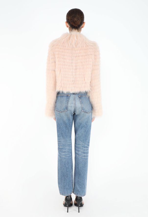 Fendi Cropped Fox Fur Jacket - 5