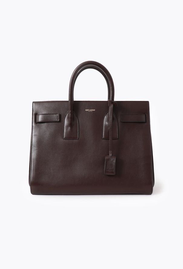 Saint Laurent Brown Small Sac De Jour - 1