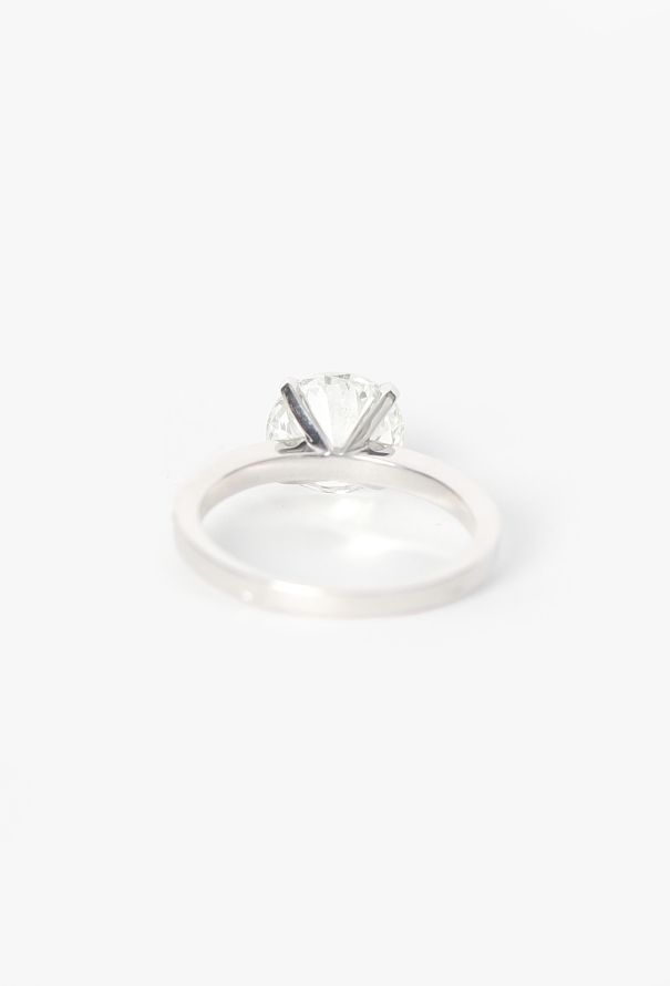 Modern Fine Jewelry Exquisite 2.2 Ct Diamond Solitaire & Platinum Ring - 7 Modern Fine Jewelry Exquisite 2.2 Ct Diamond Solitaire & Platinum Ring - 7