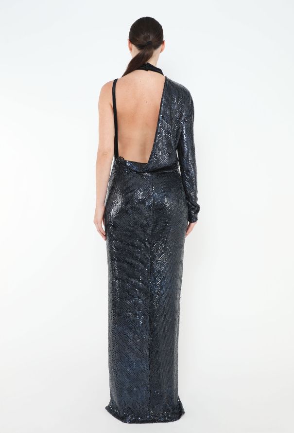 Tom Ford One-Shoulder Mesh Chainmail Gown - 5 Tom Ford One-Shoulder Mesh Chainmail Gown - 5