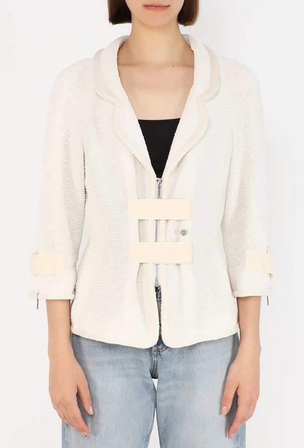 Chanel Tweed Velcro Jacket, S/S 2017 - 1
