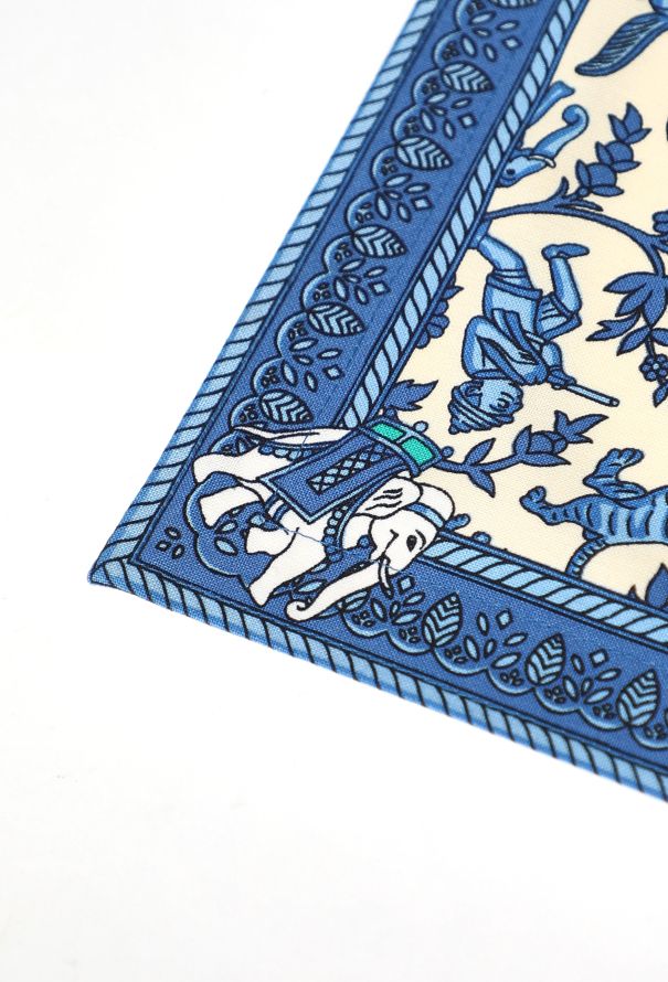 Hermès Vintage 4-Piece 'Chasse en Inde' Placemat Set - 5