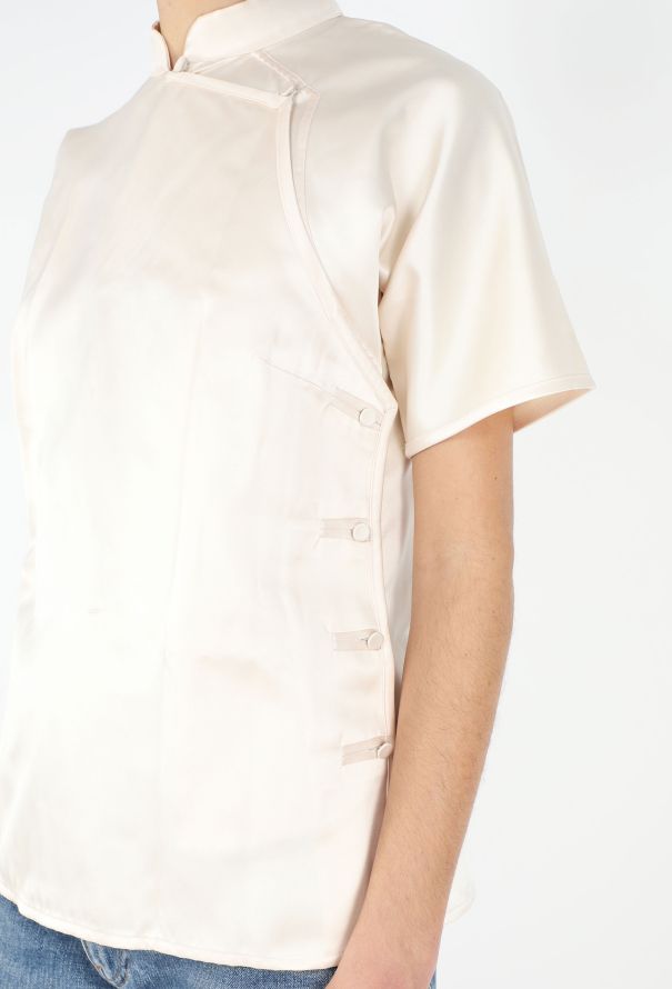 Prada S/S 2003 Silk Qipao Top - 3