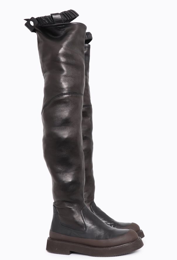 Céline Resort 2017 Thigh-High Leather Boots - 4 Céline Resort 2017 Thigh-High Leather Boots - 4